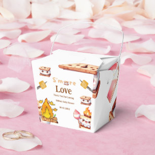 Smores Baby Shower Thank You  Favour bag Smore Box