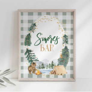 S'more's Bar Party Sign