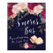 Smores Bar sign navy floral wedding