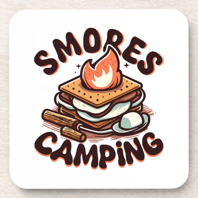 smores camp coaster (Front)