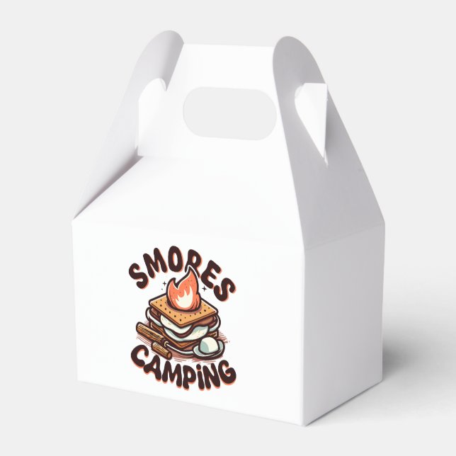 smores camp favour box (Front Side)