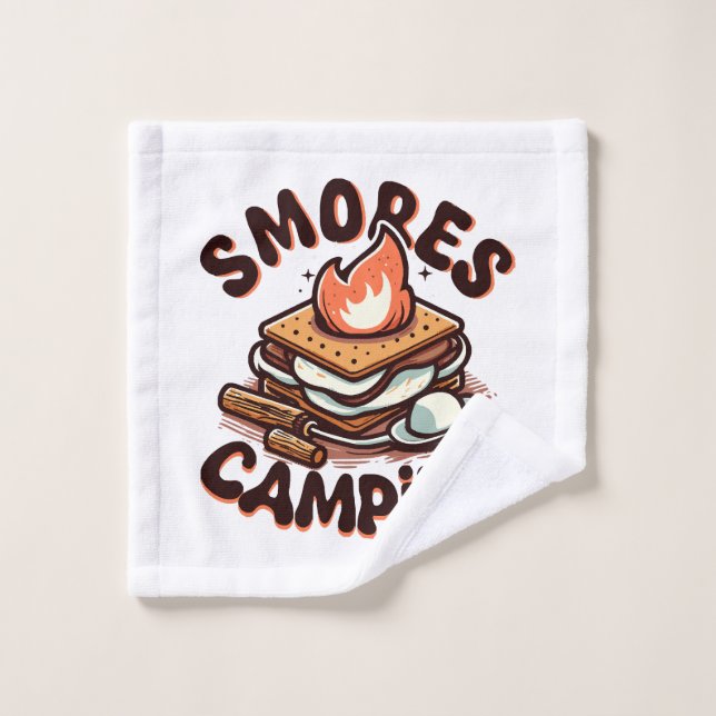 smores camp wash cloth (Wash Cloth)