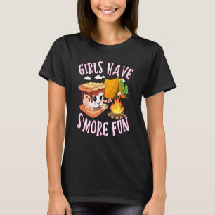 Smores Camping Girls Have S'more Happy Camper T-Shirt