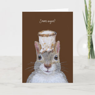S'mores get together card