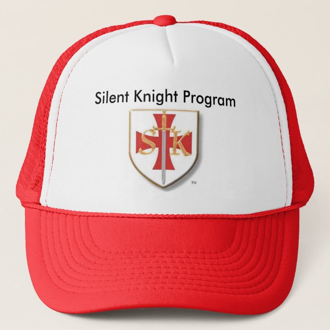 SMOTJ Silent Knight Program - Customised Trucker Hat (Front)