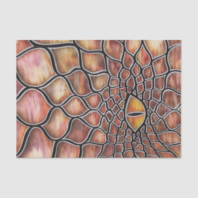 Smoulder Dragon Tissue Paper (Front)