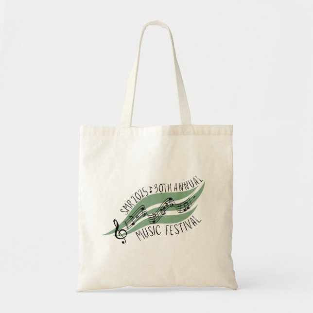 SMR 30th annual Music Festival Commemorative Tote Bag (Front)