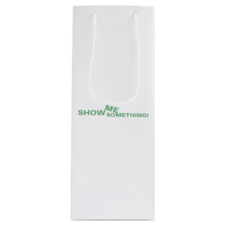 SMS OG CHAMPAGNE TOTE WINE GIFT BAG