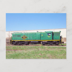 SMS Railroad Lines Baldwin AS616 # 554 Postcard