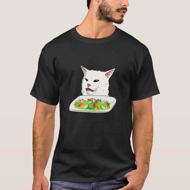 Smudge The Cat  Meme T-Shirt (Front)
