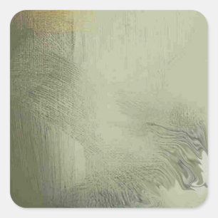 Smudged Parchment Paper Look Square Sticker