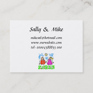 Smudgy Parents Business Cards