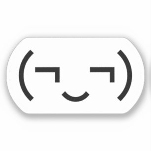 Smug Emoticon (¬‿¬) Japanese Kaomoji