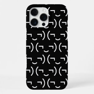 Smug Emoticon (¬‿¬) Japanese Kaomoji iPhone 16 Pro Max Case