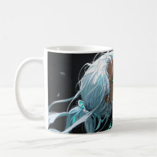 Smug girl anime coffee mug