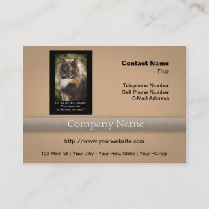 Smug Kitty - Do What You Want? Business Card