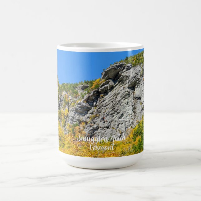 Smugglers Notch in Vermont Coffee Mug (Center)