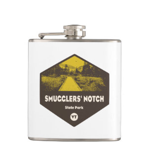 Smugglers' Notch State Park Vermont Hip Flask