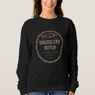 Smugglers' Notch State Park Vermont Mountain Bike Sweatshirt