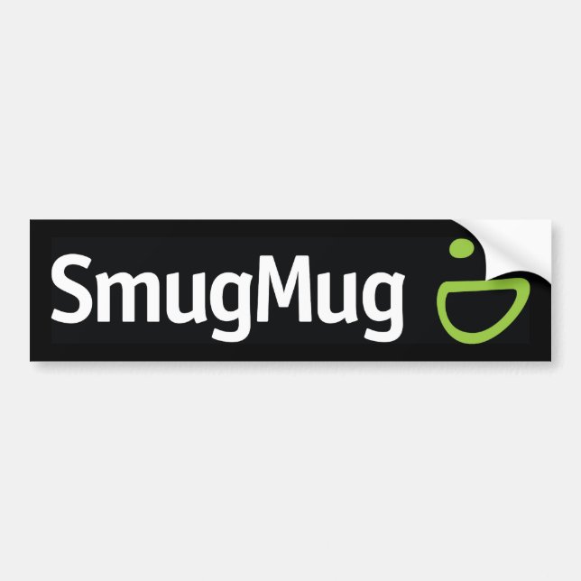 SmugMug Bumper Sticker (Front)