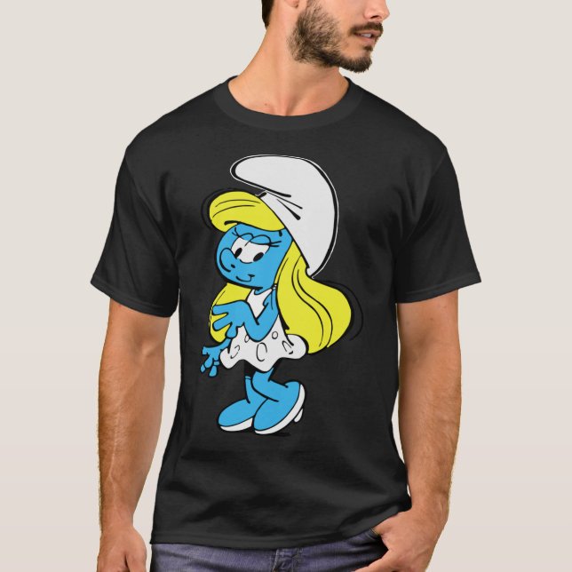 Smurfette Fitted T-Shirt (Front)