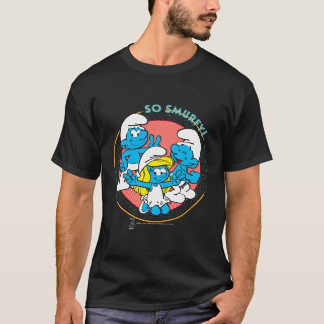 Smurfette Jokey So Smurfey T-Shirt (Front)