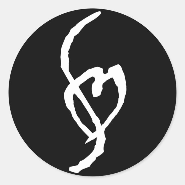 Smut Mark Round Stickers (Front)