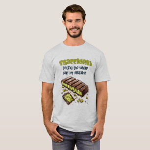 Snaccident: Ate the Whole Chocolate Kunafa كنافة T-Shirt