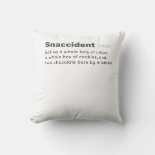 Snaccident Chips Chocolate Cookie Lover Snack Cushion