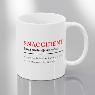 Snaccident - Customisable Dictionary Definition Coffee Mug