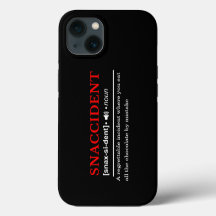Snaccident - Customisable Dictionary Definition