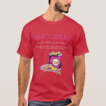 Snaccident FUNNY Foodie Pizza Fries Chips mens T-Shirt<br><div class="desc">This design shows on front and back and YOU can decide to remove or replace the images as they're templates. This makes a great tshirt for dads on father's day, dads birthday for papa for Christmas. Also great for husband, boyfriend, grandpa, brother and any man who lives his food. The...</div>