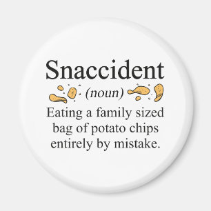 Snaccident Potato Chips Magnet