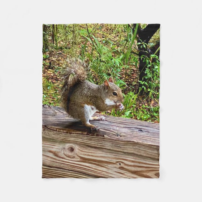 Snack Attack Fleece Blanket (Front)