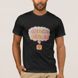 Snack Dealer Funny Cute Mum Lunchbox Pastel Mothe T-Shirt