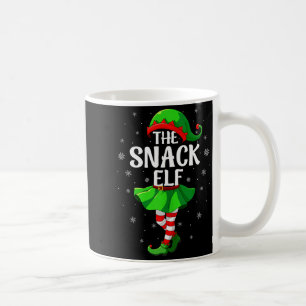Snack Elf Christmas Girls Women Elf Squad Xmas Fam Coffee Mug