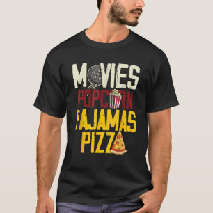 Snack Lover Gift Idea Women Girls Movie Pizza Paja T-Shirt