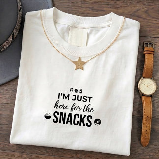 Snack Obsessed Quote Tee