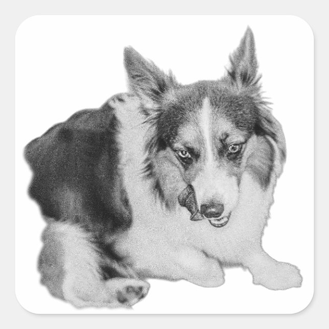 Snack Patrol Square Sticker (Front)