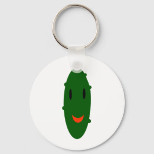 Snack Pickle Key Ring
