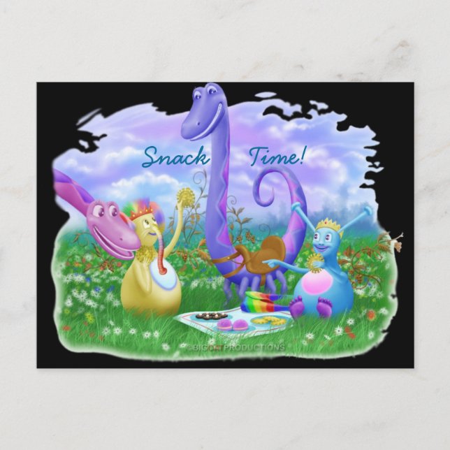 Snack Time! Postcard (Front)
