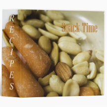 Snack Time Recipe Binder