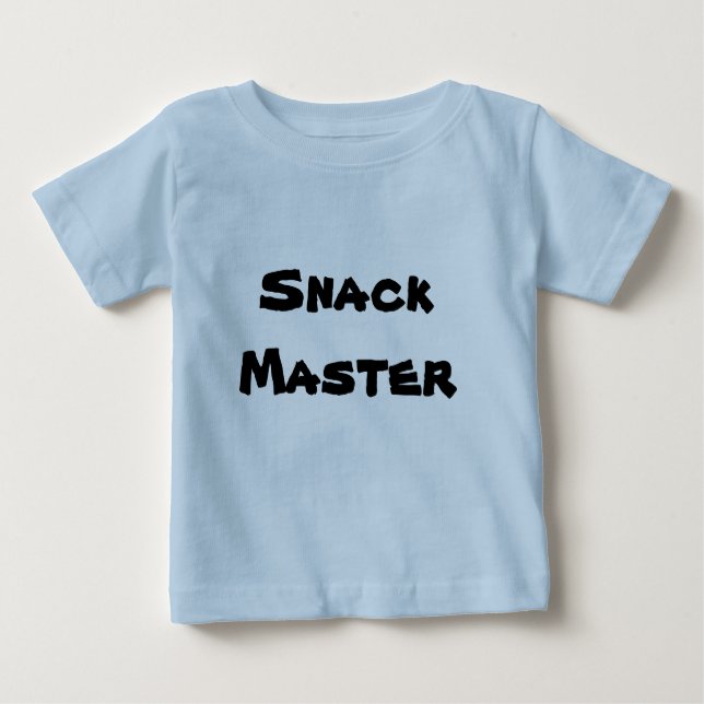 SnackMaster Baby T-Shirt (Front)