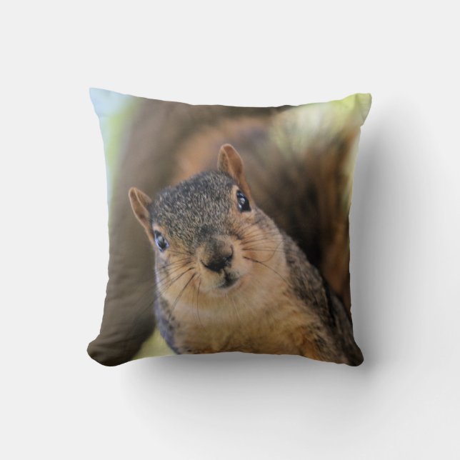 Snacks? I LOVE snacks! Cushion (Front)