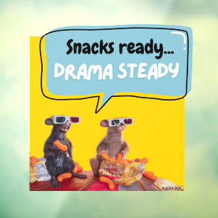 Snacks Ready, Drama Steady