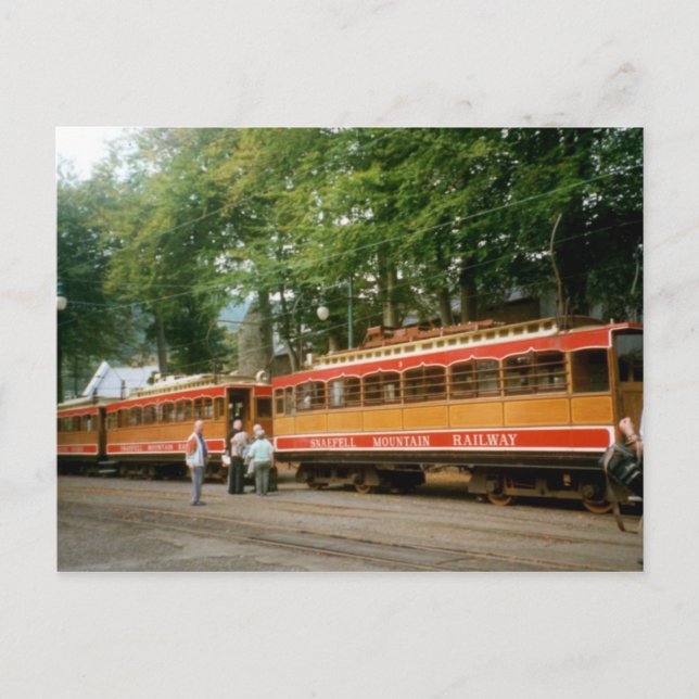 Snaefell Mountain Railway, Isle of Man Postcard (Front)
