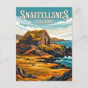 Snaefellsnes Peninsula Iceland Postcard