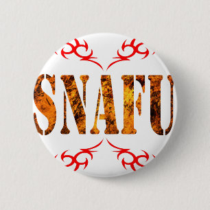 SNAFU 6 CM ROUND BADGE