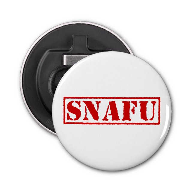 SNAFU BOTTLE OPENER (Front)