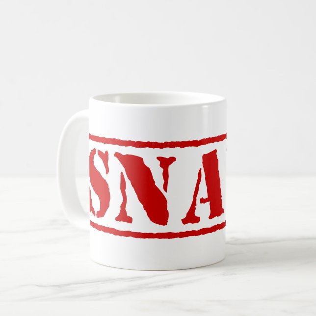 SNAFU COFFEE MUG (Front Left)